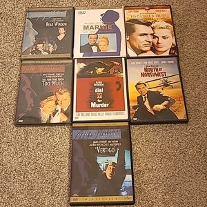7 Alfred Hitchcock Feature Movies - DVDs